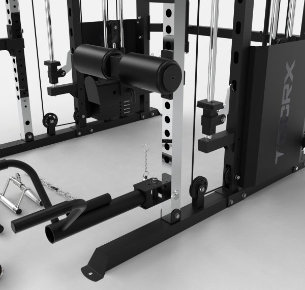 Brama Treningowa ASX-4000 3w1 dual pulley, Smith machine, rack Stos 2x 90kg Toorx Fitness - obrazek 2