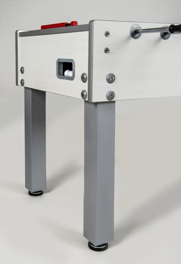 Piłkarzyki G-500 Weatherproof Telescopic Białe Stół do Piłkarzyków Garlando (G500WBIRLLA) - obrazek 2
