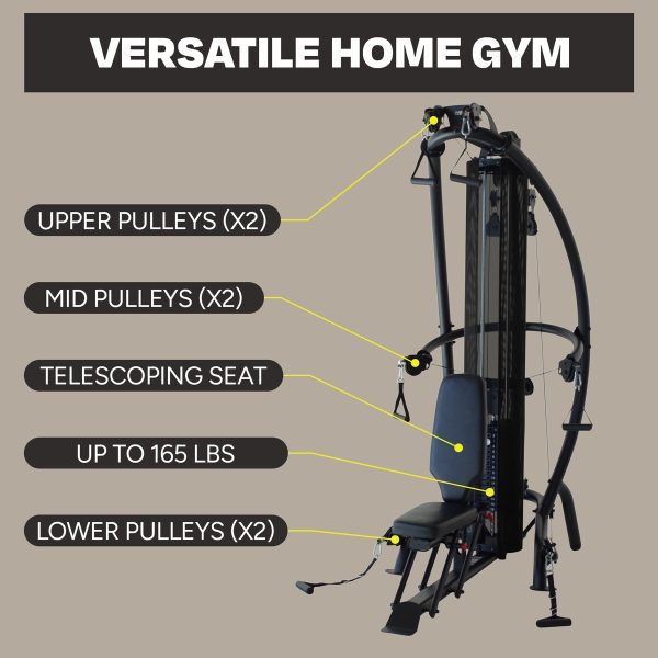 Atlas Jednostanowiskowy M1 Inspire Fitness by Centr (M102) - obrazek 6