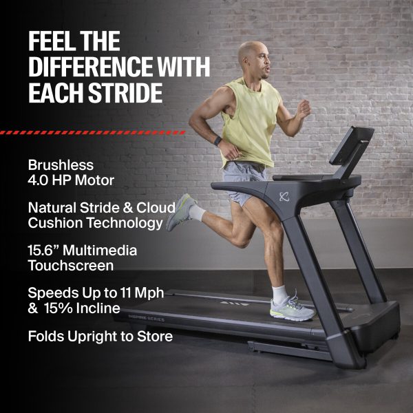 Bieżnia Treningowa T5S TFT z wyświetlaczem dotykowym 15,6”– Inspire Fitness by Centr (TM5.1S) - obrazek 12
