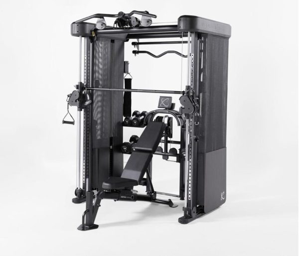 Brama Funkcjonalna FT2 PRO z Ławką FID7.1 (Zestaw) Inspire Fitness by Centr