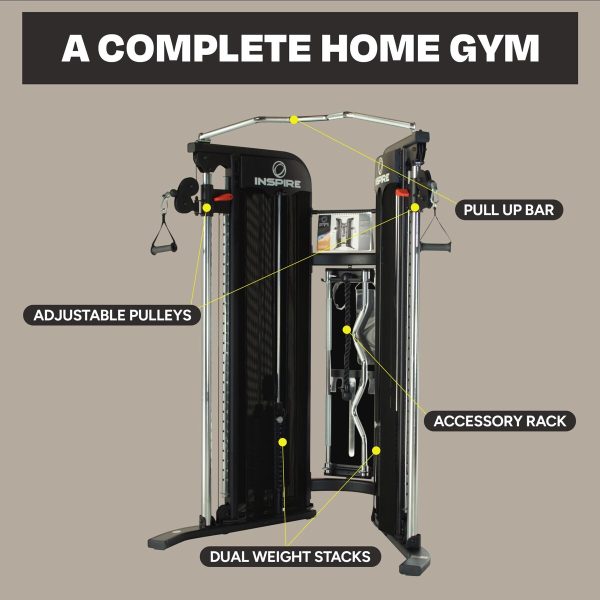 Brama Narożna FT1 Functional Trainer (Base Unit) Inspire Fitness by Centr (FT10B) - obrazek 11