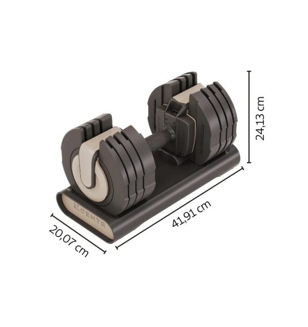 Hantel Regulowany The Centr Smart Stack 1 szt (5-50CADB) - obrazek 4
