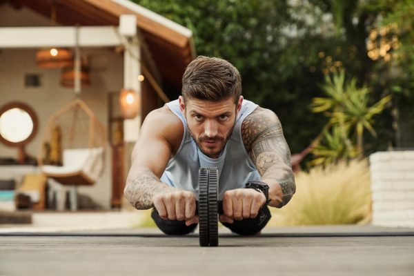 Zestaw Centr Core Kit - piłka, slamball, ab roller, slider disc (CAK) - obrazek 11
