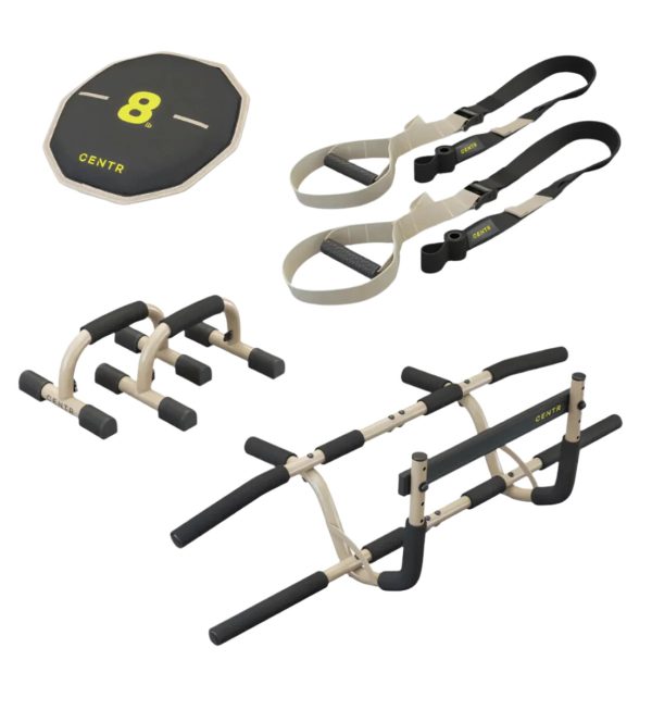 Zestaw Centr Strength Training Kit (uchwyt do pompek, gryf pullup, sandbag, bodyweight) (CSTK)